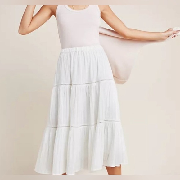 NWOT Anthropologie Saturday Sunday Melissa Gauze Skirt Size Small - Picture 7 of 8